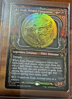 Pack Fresh Etali, Primal Conqueror (Showcase) March of the Machine Foil Awesome! - Image 1