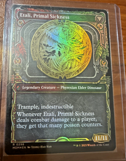 Pack Fresh Etali, Primal Conqueror (Showcase) March of the Machine Foil Awesome! - Image 2