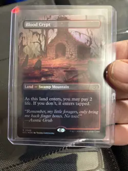 Blood Crypt - Lorwyn Eclipsed ECL 0349 - Near Mint Borderless Flip Foil Z157 - Image 1
