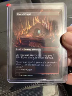 Blood Crypt - Lorwyn Eclipsed ECL 0349 - Near Mint Borderless Flip Foil Z157 - Image 2