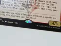 OB NIXILIS, CAPTIVE KINGPIN - MTG March of the Machine: The Aftermath *UNPLAYED* - Image 2