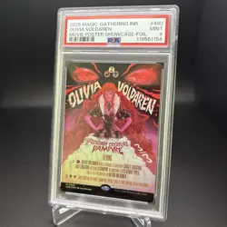 MTG Olivia voldaren M0490 BORDERLESS Foil PSA 9 - Image 1