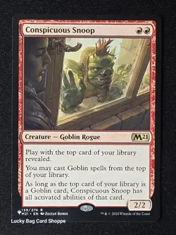 Conspicuous Snoop MTG The List Reprints Regular - Image 1