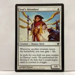 MTG Soul's Attendant Magic: The Gathering Rise of the Eldrazi #44 - Image 1
