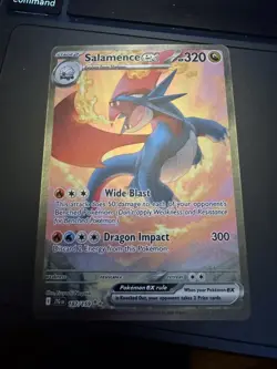 Salamence EX 187/159SV09: Journey Together Holo Card Near Mint Condition - Image 1