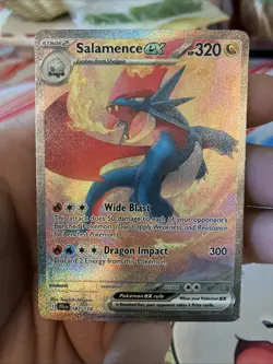 Salamence EX 187/159SV09: Journey Together Holo Card Near Mint Condition - Image 1