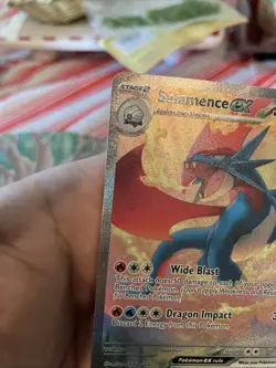 Salamence EX 187/159SV09: Journey Together Holo Card Near Mint Condition - Image 3