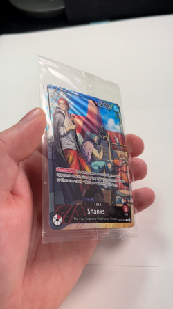 One Piece SHANKS LEADER #OP09-001 PSA Exclusive Promo SEALED MINT READY TO SHIP! - Image 2