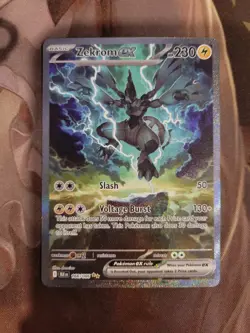 2025 Pokemon SV Black Bolt BLK EN Zekrom ex Special Illustration Rare #166/086 - Image 1