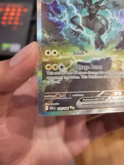 2025 Pokemon SV Black Bolt BLK EN Zekrom ex Special Illustration Rare #166/086 - Image 2