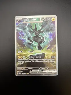 2025 Pokemon SV Black Bolt BLK EN Zekrom ex Special Illustration Rare #166/086 - Image 1