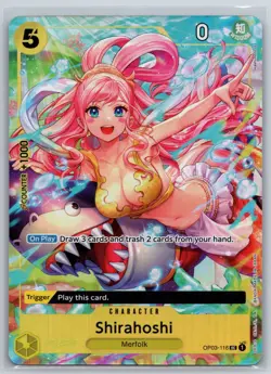 NM Shirahoshi OP03-116 Eng One Piece Premium Collection Bandai Games Fest 23-24 - Image 1