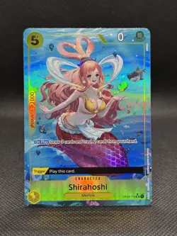 Shirahoshi OP03-116 UC Alt Art One Piece TCG FULL ART NM/M ENG - Image 1