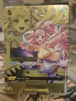 One Piece TCG Shirahoshi OP03-116 Tournament Pack Vol 6 Winner - Image 1