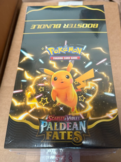 Pokemon Scarlet & Violet Paldean Fates 10 BOX BOOSTER BUNDLE DISPLAY BOX Sealed - Image 1