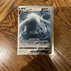 Lugia V 138/195 2023 Pokemon World Championships Deck Variant Silver Tempest E - Image 1