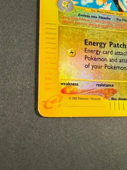Pokemon TCG Pichu Expedition 22/165 Reverse Holo (MP, See photos) - Image 2