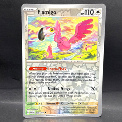 2023 POKEMON PALDEA EVOLVED FLAMIGO 170/193 REVERSE HOLO (UNCOMMON) - Image 1