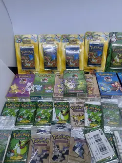 Lengendary Lot Of Sealed Late 90s Early 2000s Booster And Theme Pack Pokemon 🔥 - Image 4