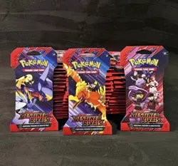 Pokemon Destined Rivals Sleeved Booster Pack Lot 32 Sealed English TCG New Mint! - Image 1