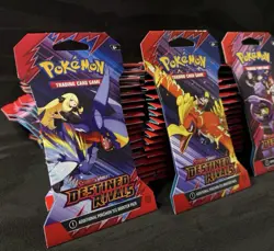 Pokemon Destined Rivals Sleeved Booster Pack Lot 32 Sealed English TCG New Mint! - Image 2