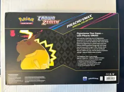 Pokemon TCG Sword & Shield Game Crown Zenith Pikachu VMAX Special Collection Box 820650851889 - Image 2