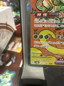 Teal Mask Ogerpon ex SAR 201/187 Terastal Festival ex SV8a Pokemon Japanese NM - Image 4