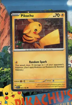 Pokemon TCG Pikachu 051/162 COSMOS HOLO Collector Chest PROMO Holo NM/M - Image 1