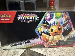 Pokemon TCG Scarlet & Violet Prismatic Evolutions Surprise Box Factory Sealed - Image 1