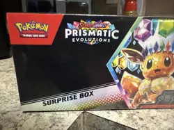 Pokemon TCG Scarlet & Violet Prismatic Evolutions Surprise Box Factory Sealed - Image 3