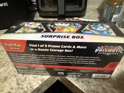 Pokemon TCG Scarlet & Violet Prismatic Evolutions Surprise Box Factory Sealed - Image 5