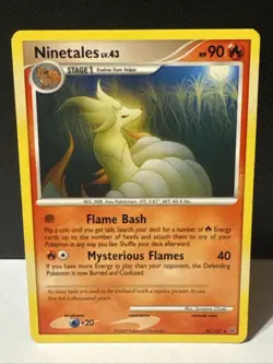 Ninetales 36/127 Regular Rare - 2009 Pokemon Platinum Base Set - Image 1