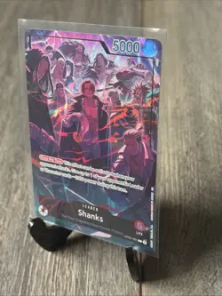 One Piece TCG Shanks OP09-001 Leader Alt Art One Piece 2nd Anniversary ENG - Image 3