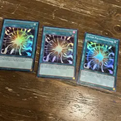 3x Yugioh Super Polymerization (x2Ultra & x1Super Rare) - M/NM 1st Ed. - Image 1