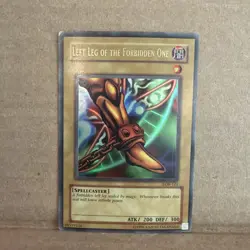 Yu-Gi-Oh Left Leg Of The Forbidden One LOB-121 Read Description clearance event - Image 1