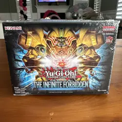 Yugioh The Infinite Forbidden Mini Booster Box 1st Edition (ENG) Factory Sealed - Image 1