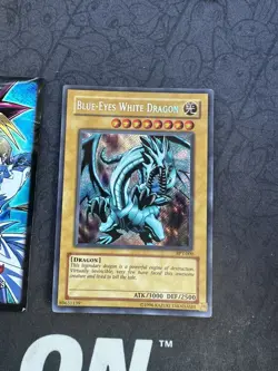 YuGiOh Blue-Eyes White Dragon B BPT-009 Secret Rare Unlimited Edition 097💎NM💎 - Image 1