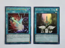 Butterfly Dagger Elma DCR-EN032, Super Rare. Dark Ruler No More Ultra, MP22. LP. - Image 1