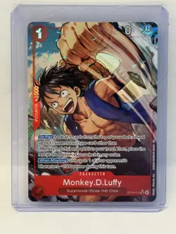 One Piece TCG: OP14 The Azure Sea's Seven Monkey.D.Luffy (OP14-013) Alt Art - Image 1