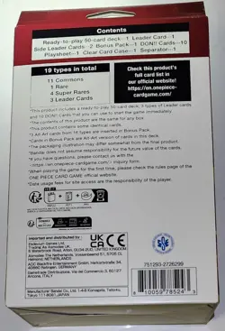 One Piece TCG The Three Brothers Ultra deck St13 St-13 *SEALED* - Image 2