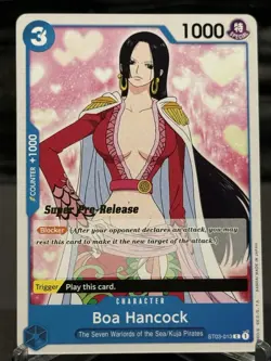 One Piece TCG Super Pre-Release Starter Deck 3 ST03-013 Boa Hancock - Image 1