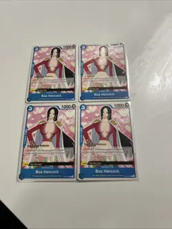 4x Boa Hancock Super Pre-Release - ST03-013- Nm- One Piece TCG Seven Warlords - Image 1