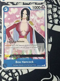 4x Boa Hancock Super Pre-Release - ST03-013- Nm- One Piece TCG Seven Warlords - Image 2