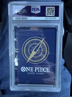2025 ONE PIECE OP11-A FIST OF DIVINE SPEED ALTERNATE ART HONESTY IMPACT PSA 10 - Image 2