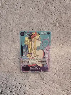 One Piece Tcg Black Maria Op08-074 Super Rare Promo Eng Nm Holo - Image 1