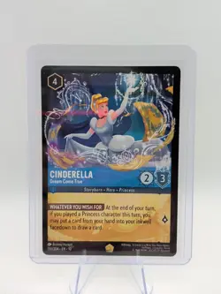 Disney Lorcana Whispers In The Well Cinderella 155/204 Legendary Non-Foil - Image 1