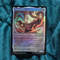 The Legend Of Roku / Avatar Roku, Foil NM Avatar The Last Airbender | MTG 0145 - Image 2