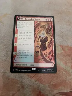 The Legend Of Roku Foil Avatar The Last Airbender MTG NM - Image 1
