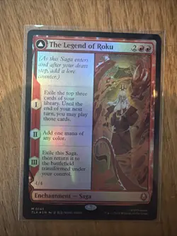 Foil The Legend of Roku Avatar: The Last Airbender (TLA) Magic The Gathering MTG - Image 1