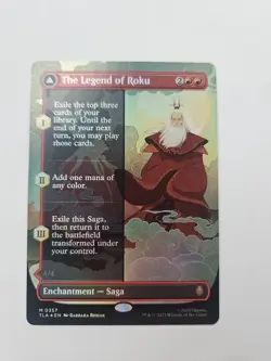 MTG - Avatar:The Last Airbender - The Legend Of Roku/Avatar Roku Borderless Foil - Image 1